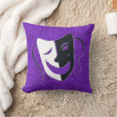 喜劇か悲劇 クッション (ブランケット)