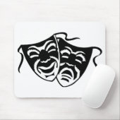 喜劇か悲劇 マウスパッド (マウス)