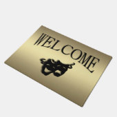 喜劇と悲劇の劇場へようこそ ドアマット (アングル)