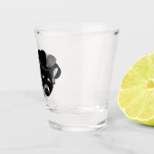 喜劇と悲劇の劇場ジェスターマスク ショットグラス (右)