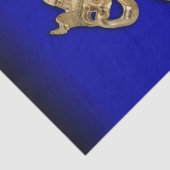 喜劇と悲劇の劇場仮面コバルト 薄葉紙 (詳細)