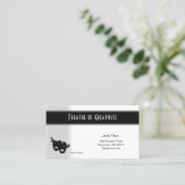 喜劇と悲劇の劇場 名刺 (スタンド正面)