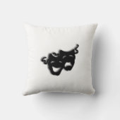 喜劇と悲劇の演劇マスク クッション (裏面)