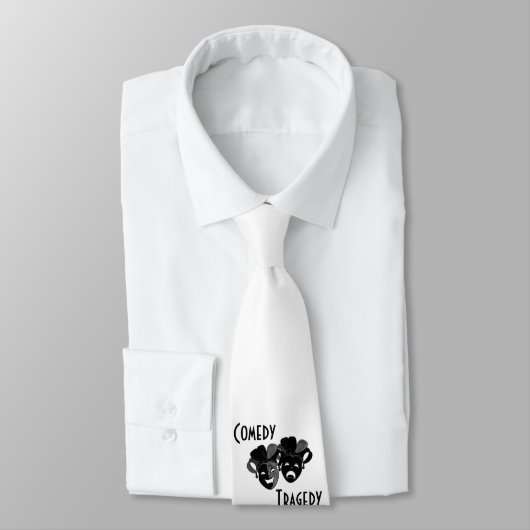 喜劇と悲劇の演劇マスク ネクタイ (タイ)