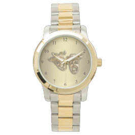 喜劇と悲劇の演劇マスク 腕時計