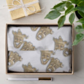 喜劇と悲劇の演劇マスク 薄葉紙 (ギフト)