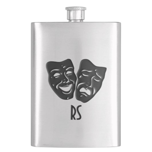 喜劇と悲劇シアターモノグラム フラスク (正面)