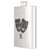 喜劇と悲劇シアターモノグラム フラスク (左)