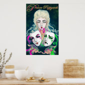 喜劇と悲劇ポスター ポスター (キッチン)