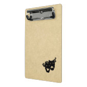 喜劇と悲劇マスク劇場 ミニクリップボード (アングル2)