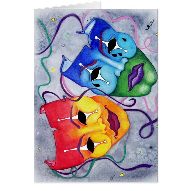 喜劇と悲劇 (正面)