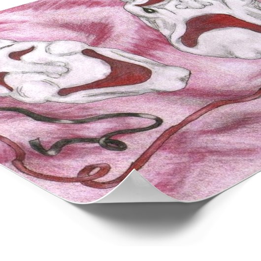 喜劇と悲劇 ポスター (角)