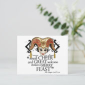 喜劇のエラーの饗宴引用文 ポストカード (スタンド正面)