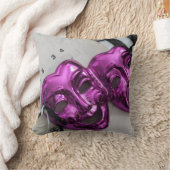 喜劇の悲劇のマスク クッション (ブランケット)