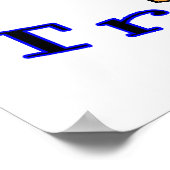 喜劇の悲劇の劇場用マスク ポスター (角)