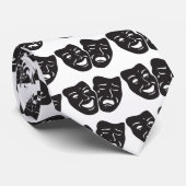 喜劇の悲劇の戯曲劇場のマスク ネクタイ (ロール)