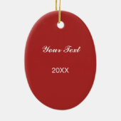 喜劇の悲劇ドラマ劇場クリスマスオーナメント セラミックオーナメント (裏面)