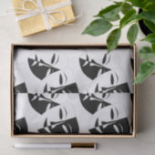 喜劇の悲劇ブラック&ホワイト劇場マスクティシュ 薄葉紙 (ギフト)