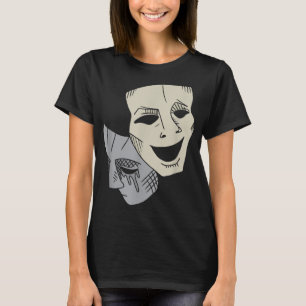 喜劇の悲劇マスクシアタードラマクラブマッチG Tシャツ