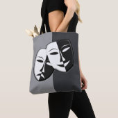 喜劇の悲劇マスク – トートバッグ (クローズアップ)