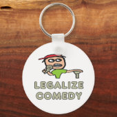 喜劇を合法化する キーホルダー (裏面)
