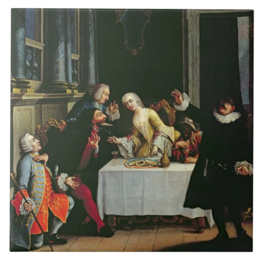 喜劇俳優 タイル (正面)