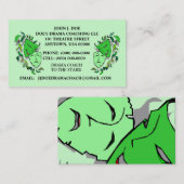 喜劇及び悲劇のマスクの劇場の芸術の名刺 名刺 (正面/裏面)