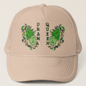 喜劇及び悲劇の劇場は~の戯曲女王の帽子を覆います キャップ (正面)