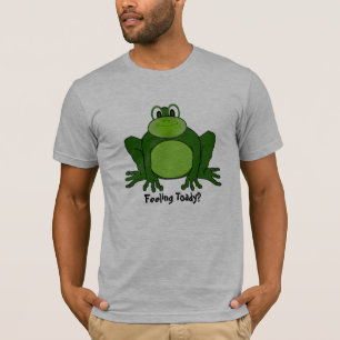 喜劇的なカエルのTシャツ-感じはへつらいますか。 Tシャツ