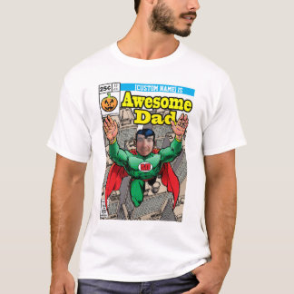 喜劇的なスタイルのカスタマイズ可能なスーパーヒーロー Tシャツ