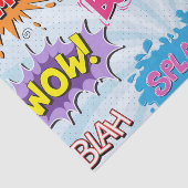 喜劇的なスタイルのガーリーな英雄のデザイン 薄葉紙 (詳細)