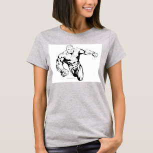 喜劇的なスタイル-白黒緑のランタン Tシャツ