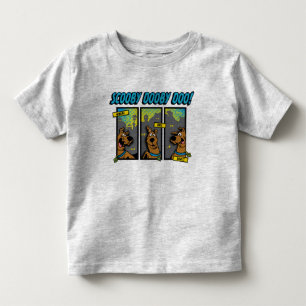 喜劇的なパネルいるScooby-Doo トドラーTシャツ