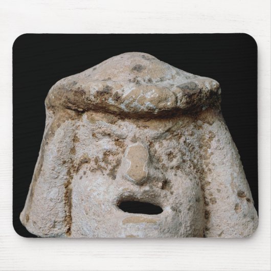 喜劇的なマスク マウスパッド (正面)