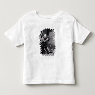喜劇的なムーサを絵を描く自画像 トドラーTシャツ