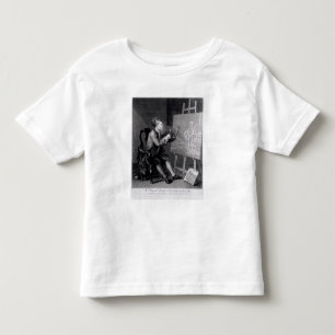 喜劇的なムーサを絵を描く自画像 トドラーTシャツ