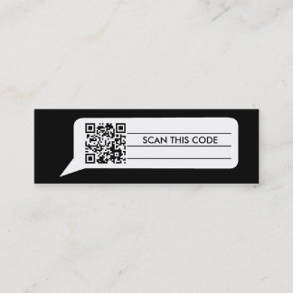 喜劇的な泡 スキニー名刺