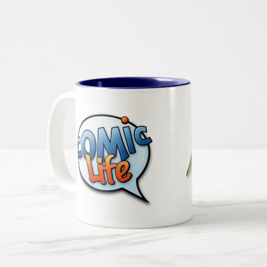 喜劇的な生命ツートーンマグ ツートーンマグカップ (正面左)