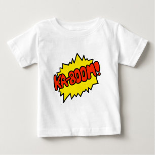 喜劇的な「Kaブーム! 「 ベビーTシャツ