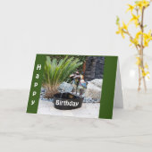 喜劇 カード (黄色い花)