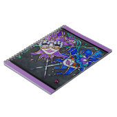 喜劇/悲劇ジェスターマスク ノートブック (左側)