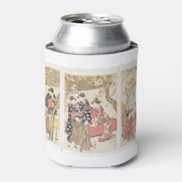 喜多川歌麿 花-1806 自然 つる 草花 ヴィンテージ 缶クーラー