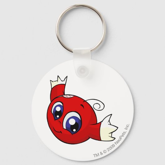 喜子レッド キーホルダー (正面)