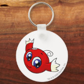 喜子レッド キーホルダー (正面)