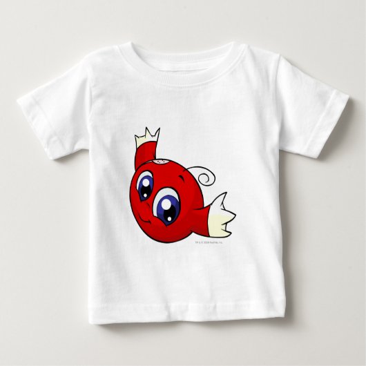 喜子レッド ベビーTシャツ (正面)