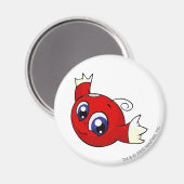 喜子レッド マグネット (正面/裏面)