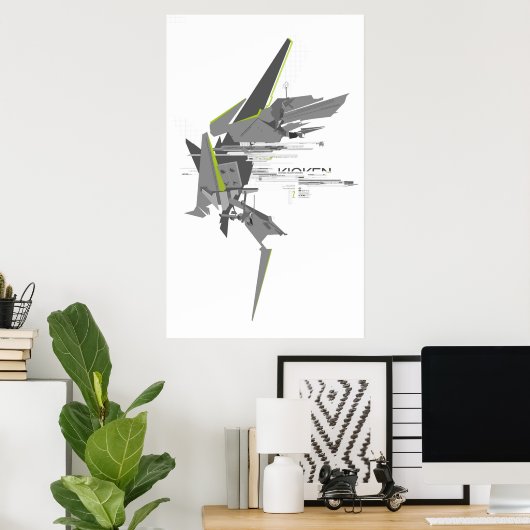 喜尾軒 ポスター (ホームオフィス)