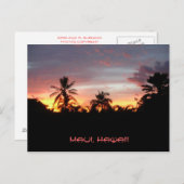 喜平サンセット ポストカード (正面/裏面)