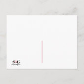 喜感動的びを選択して心を更新 ポストカード (裏面)