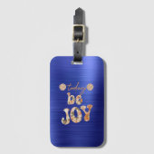 喜感動的び肯定 ラゲッジタグ (正面縦)